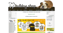 Desktop Screenshot of bulldogshop.cz